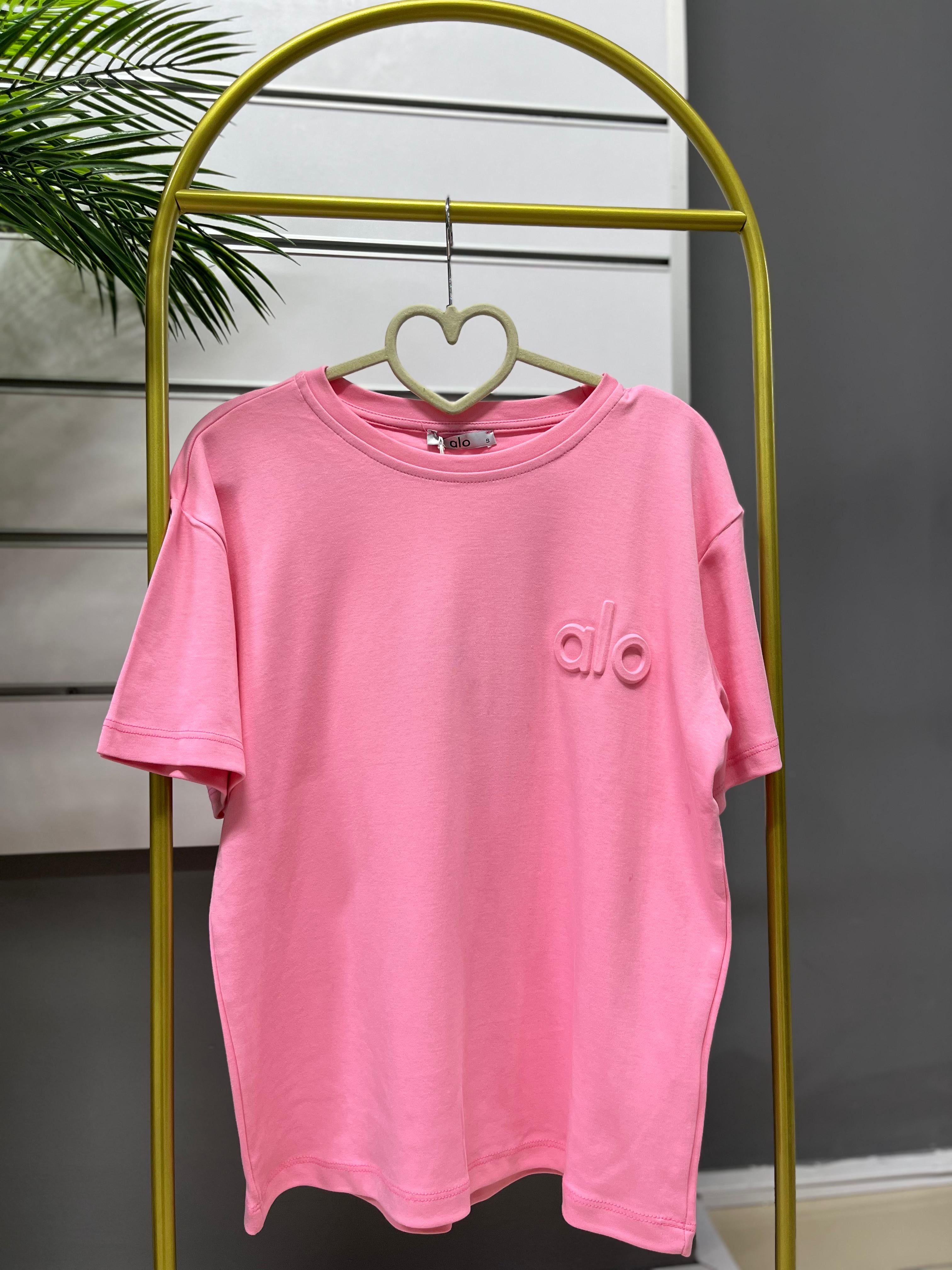 Alo Pembe Tişört